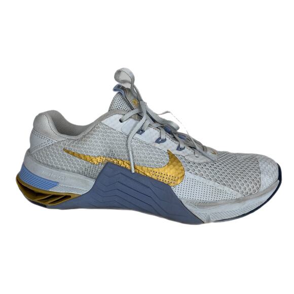 Nike Metcon 7 Pure Platinum Gold - Women's Size 8 - Picture 1 of 5